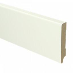 MDF witte plint 90 mm x 15 mm – 500062